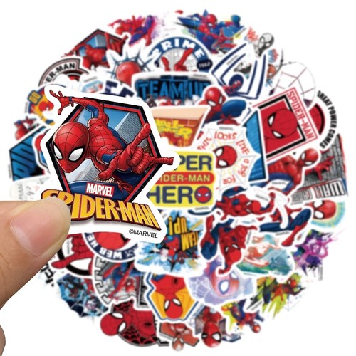 Adesivi marvel spiderman - adesivi,